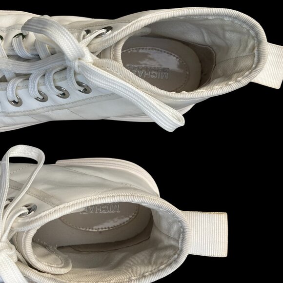 Michael Kors, Evy Leather High-Top sneaker - Picture 6 of 13